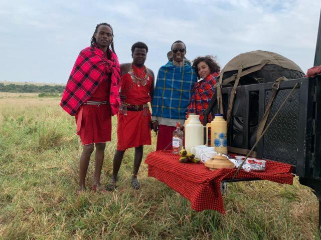Maasai Homestay Camping Sekenani المظهر الخارجي الصورة
